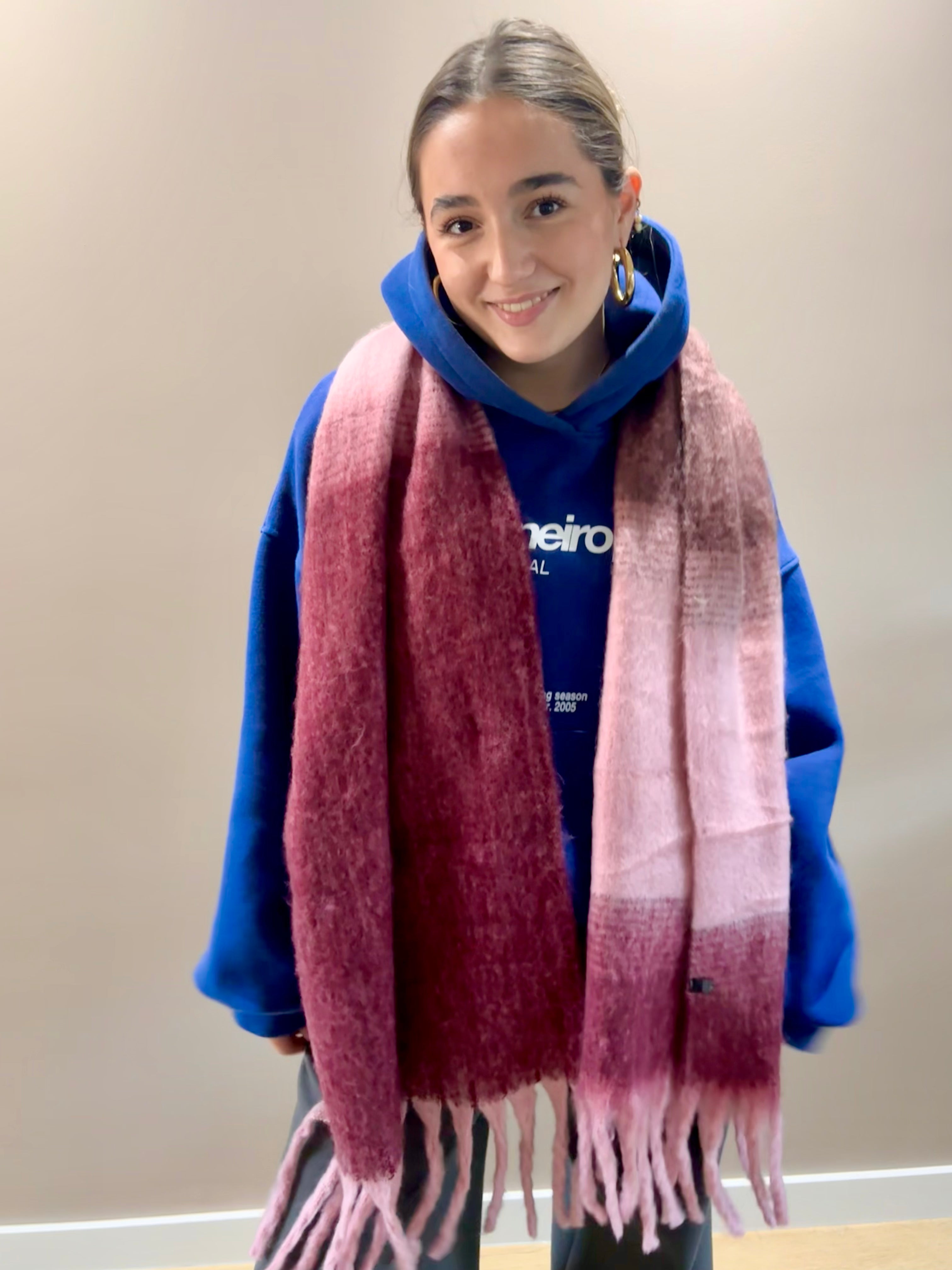 Whisper Wrap Scarf - Bordeaux