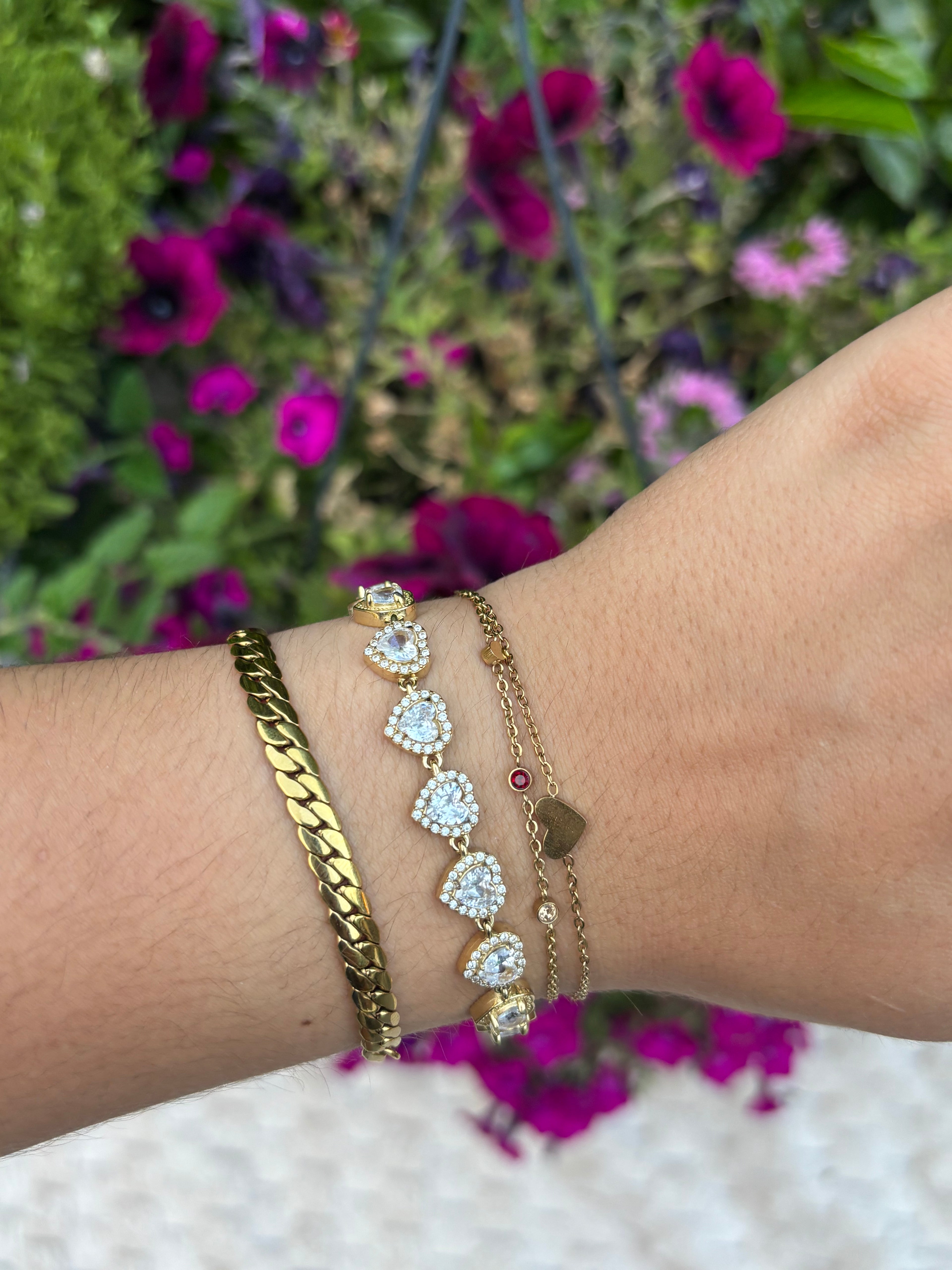 HEART DIAMAND ARMBAND