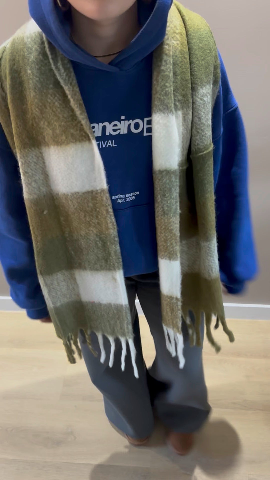 Whisper Wrap Scarf - Army Green