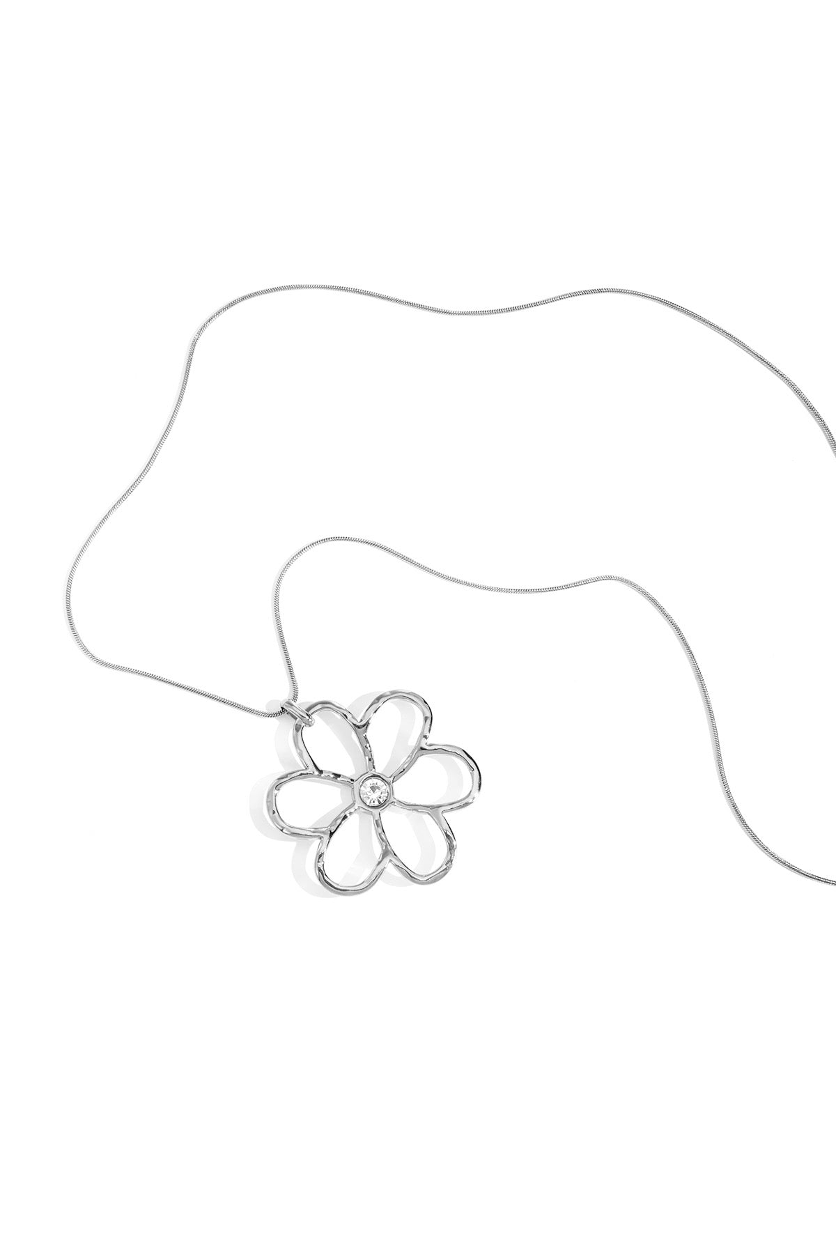 Long flower necklace