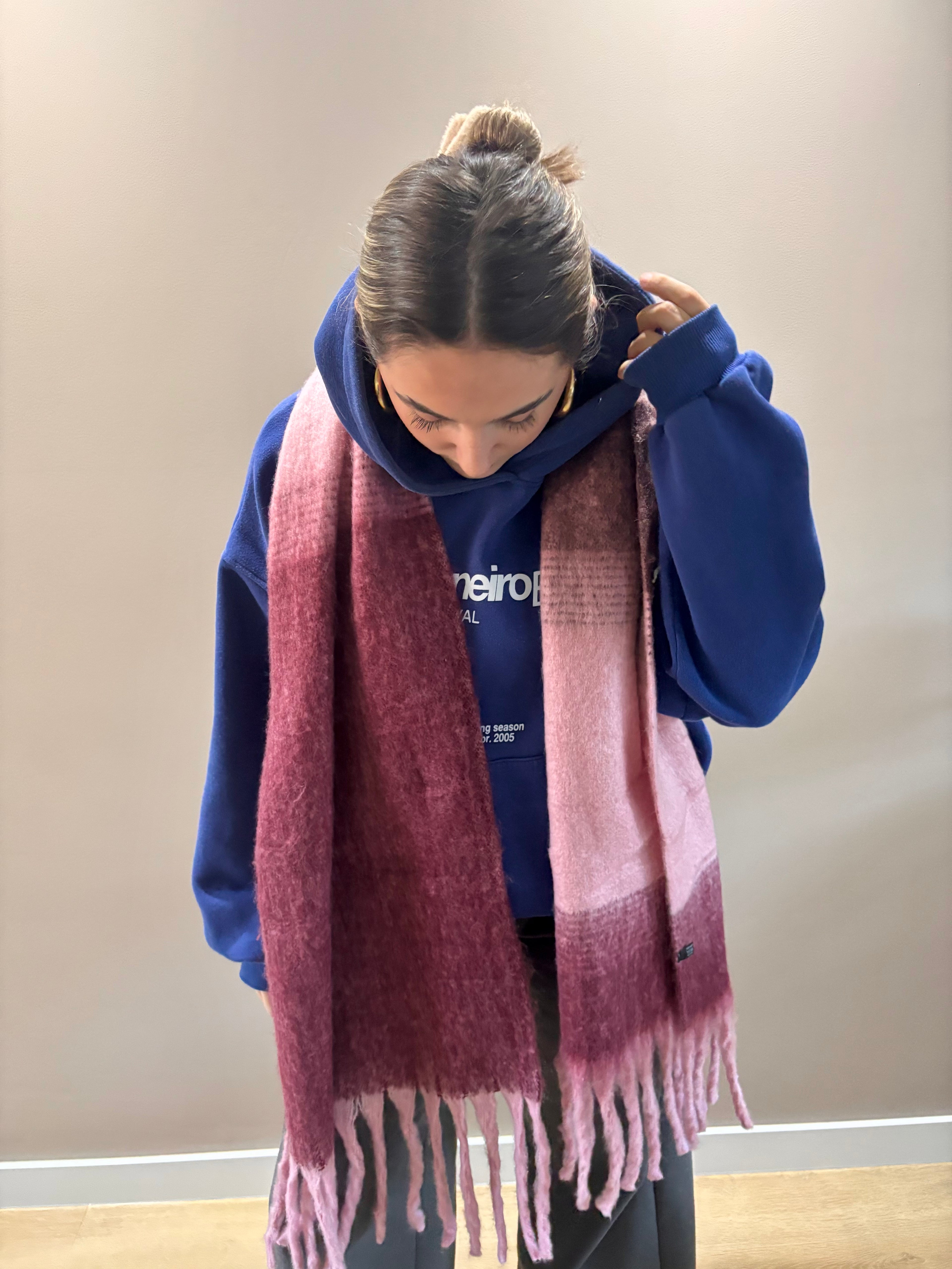 Whisper Wrap Scarf - Bordeaux