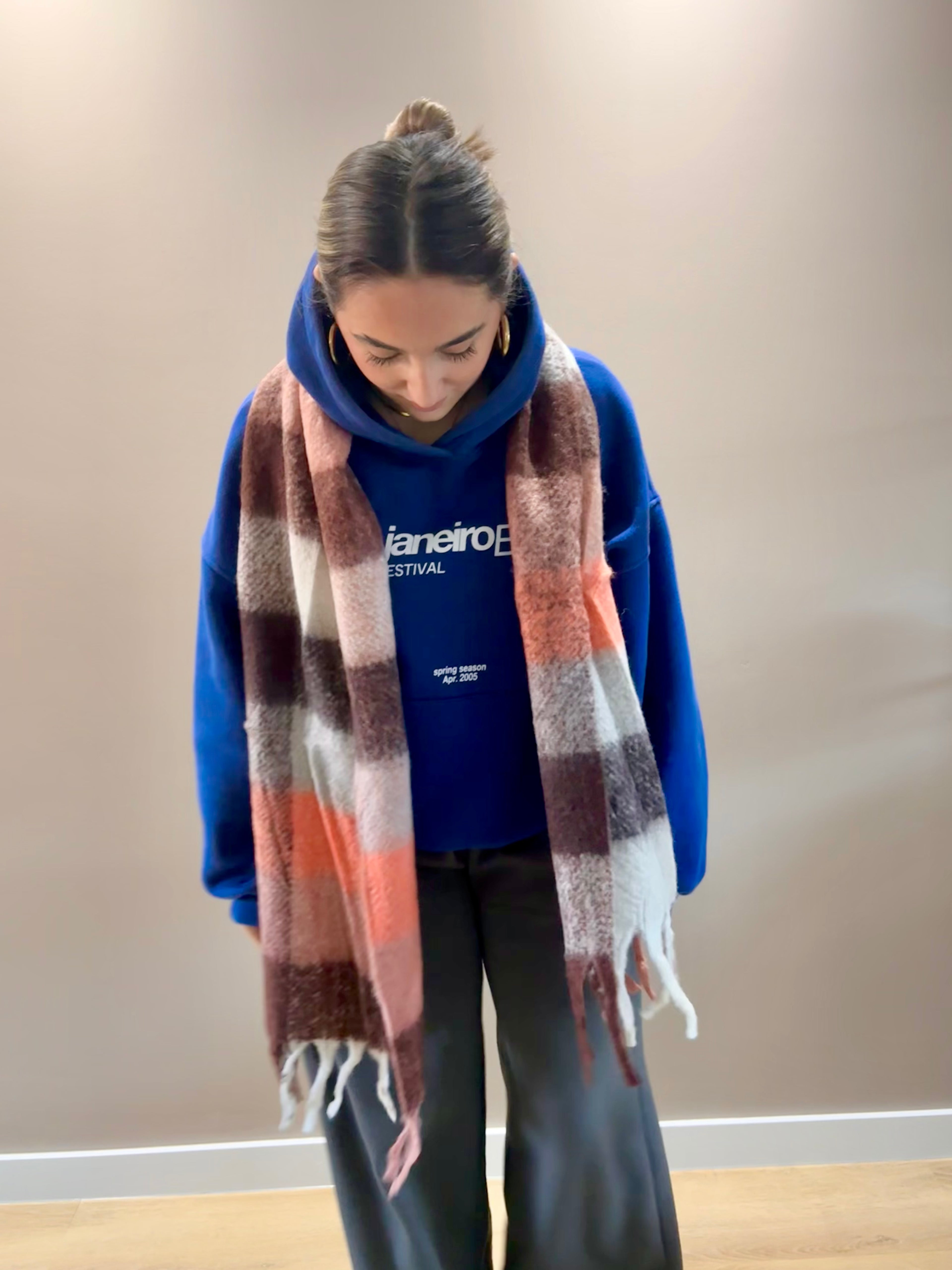 Whisper Wrap Scarf - Brown