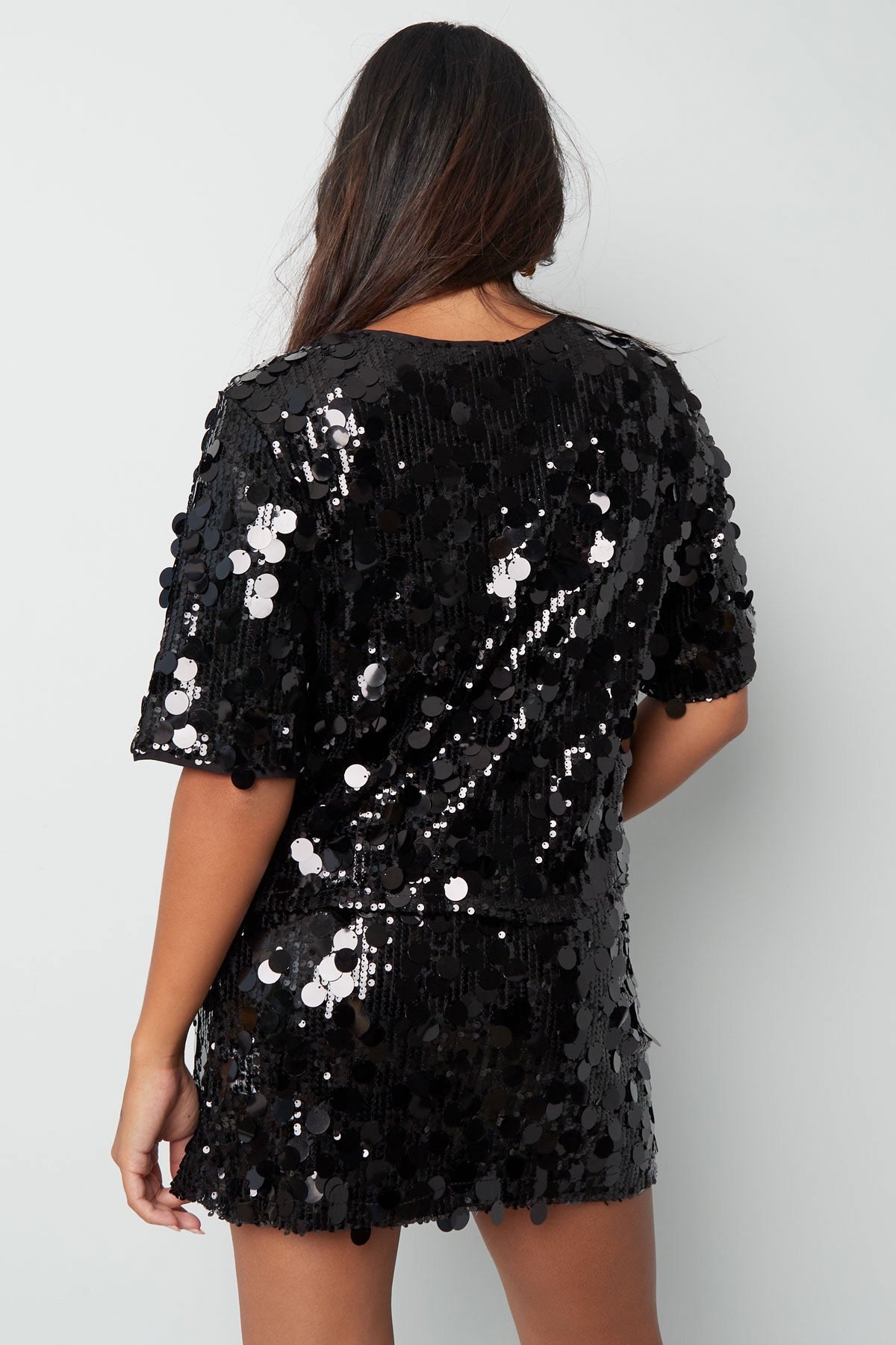 Glitter top - pailletten