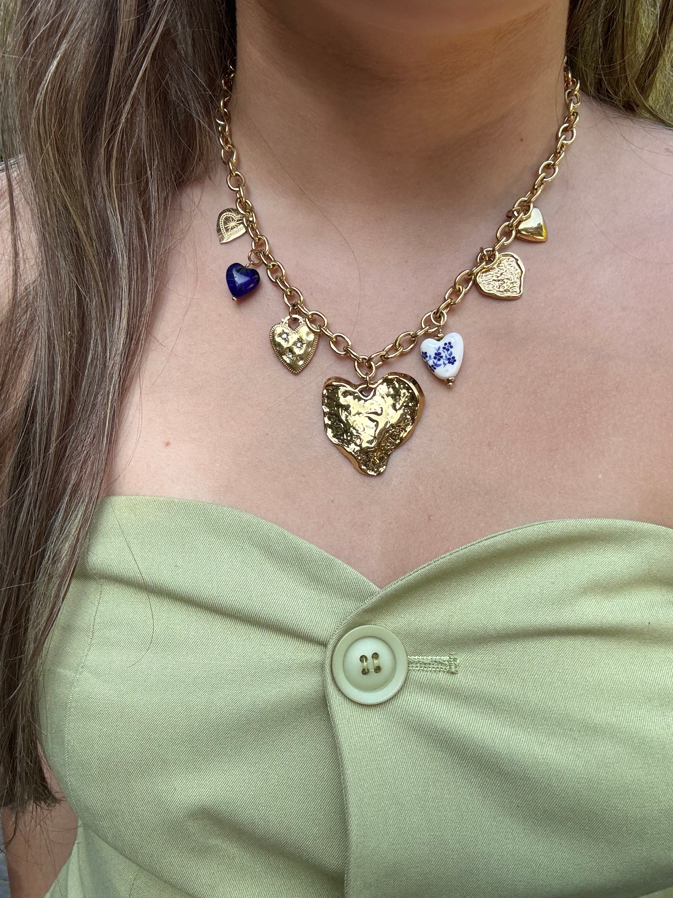 Delft Blue Necklace