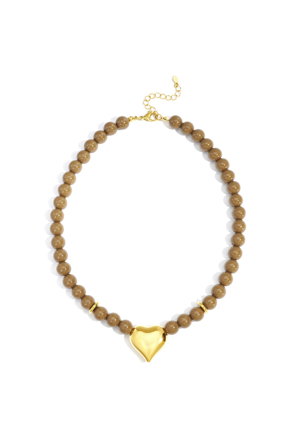 Heart beads necklace