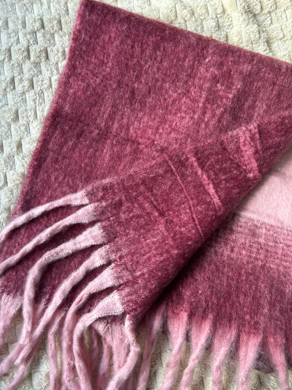 Whisper Wrap Scarf - Bordeaux