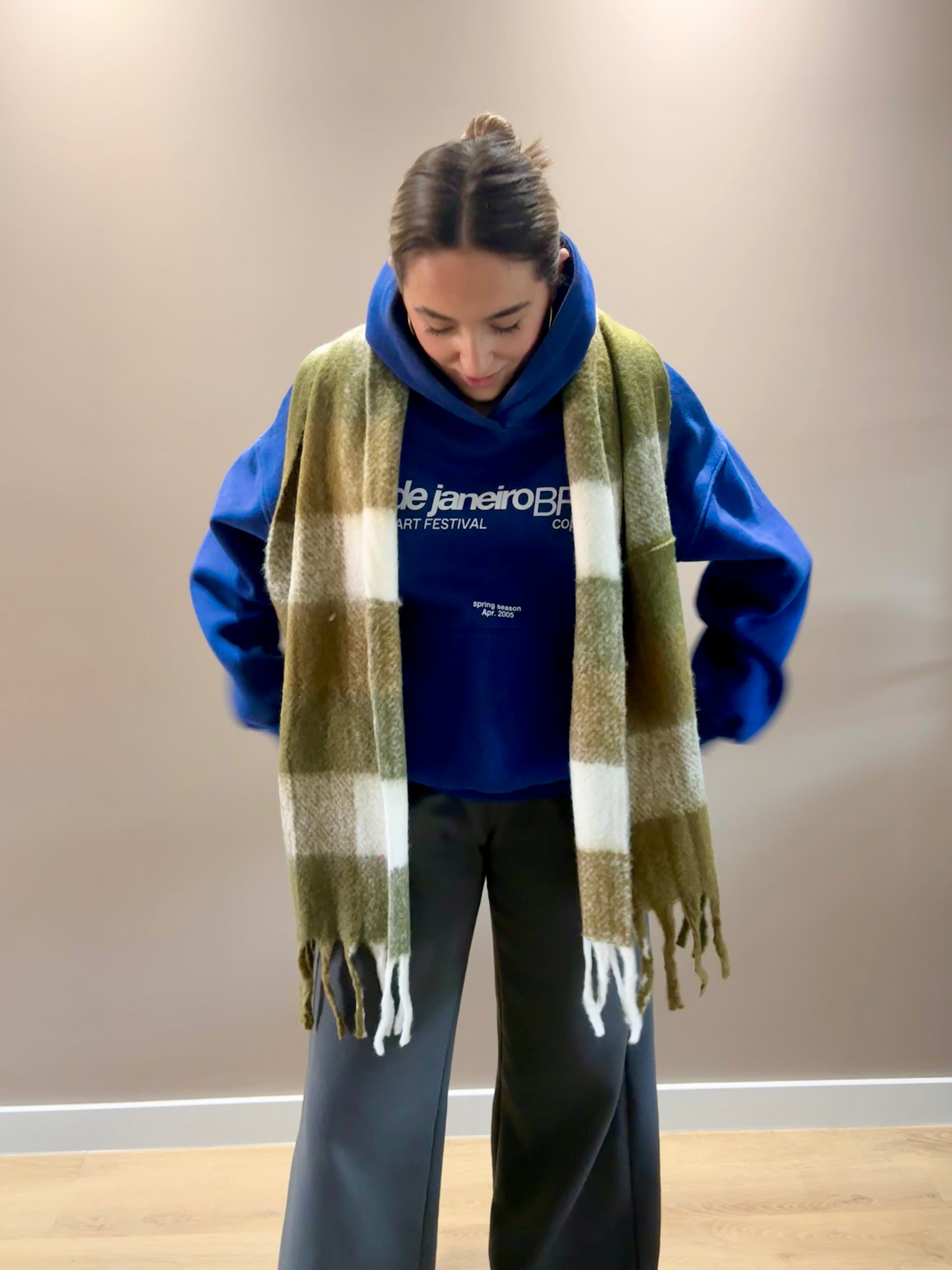 Whisper Wrap Scarf - Army Green