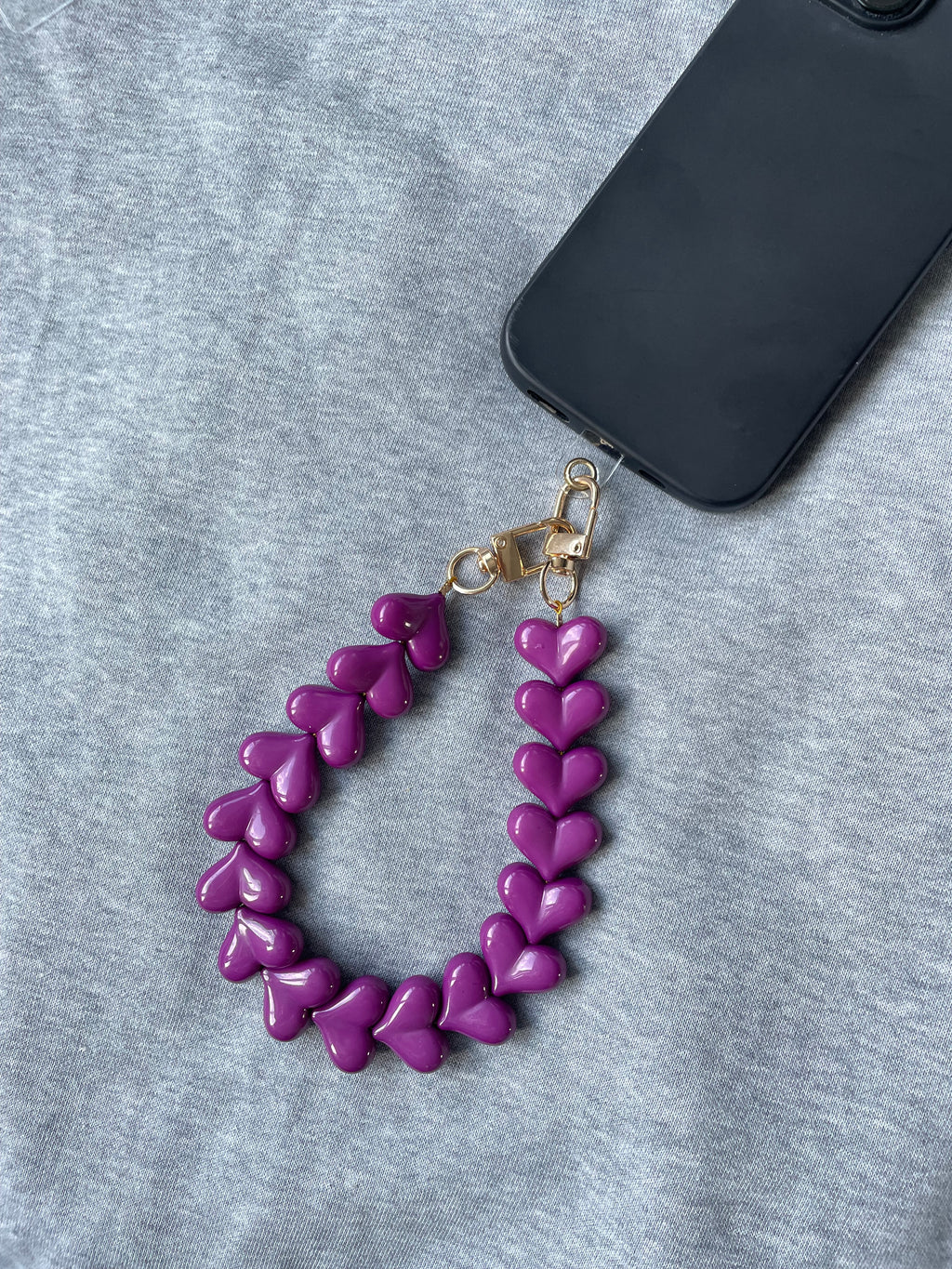 PHONE CORD HEARTS