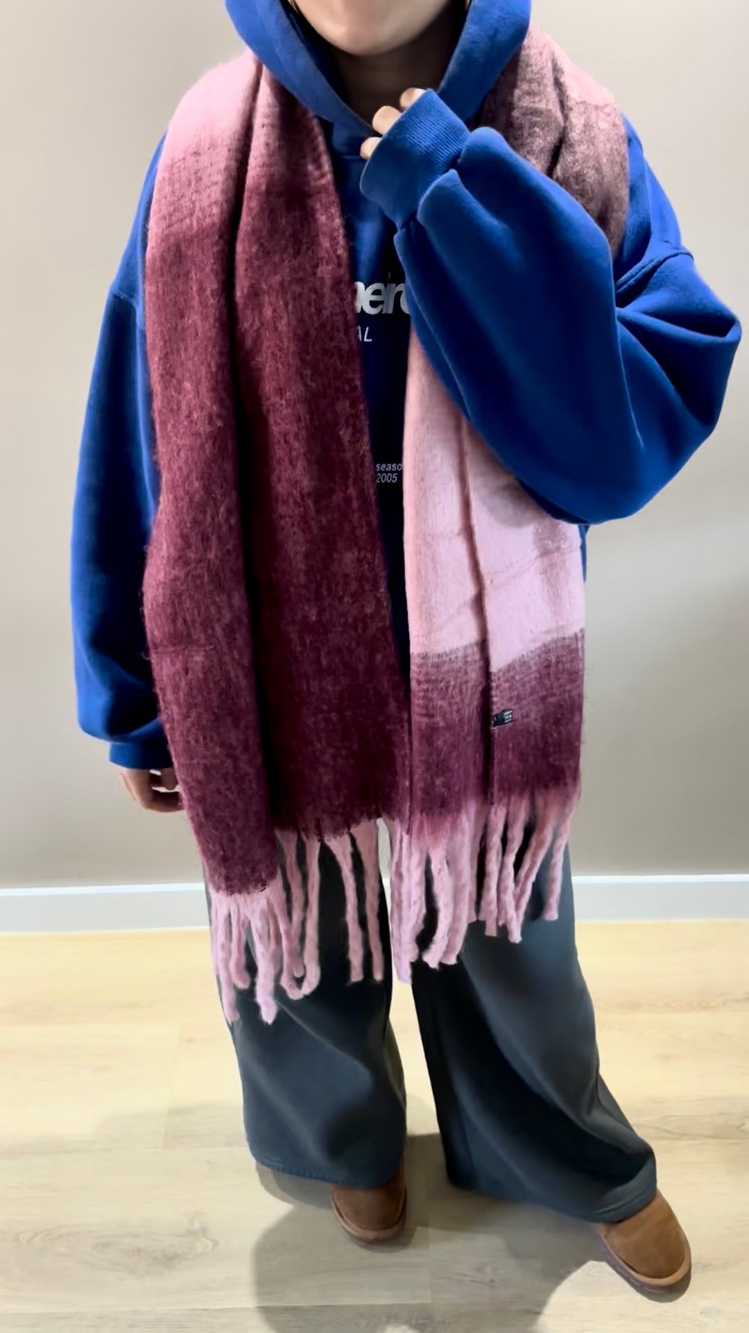 Whisper Wrap Scarf - Bordeaux