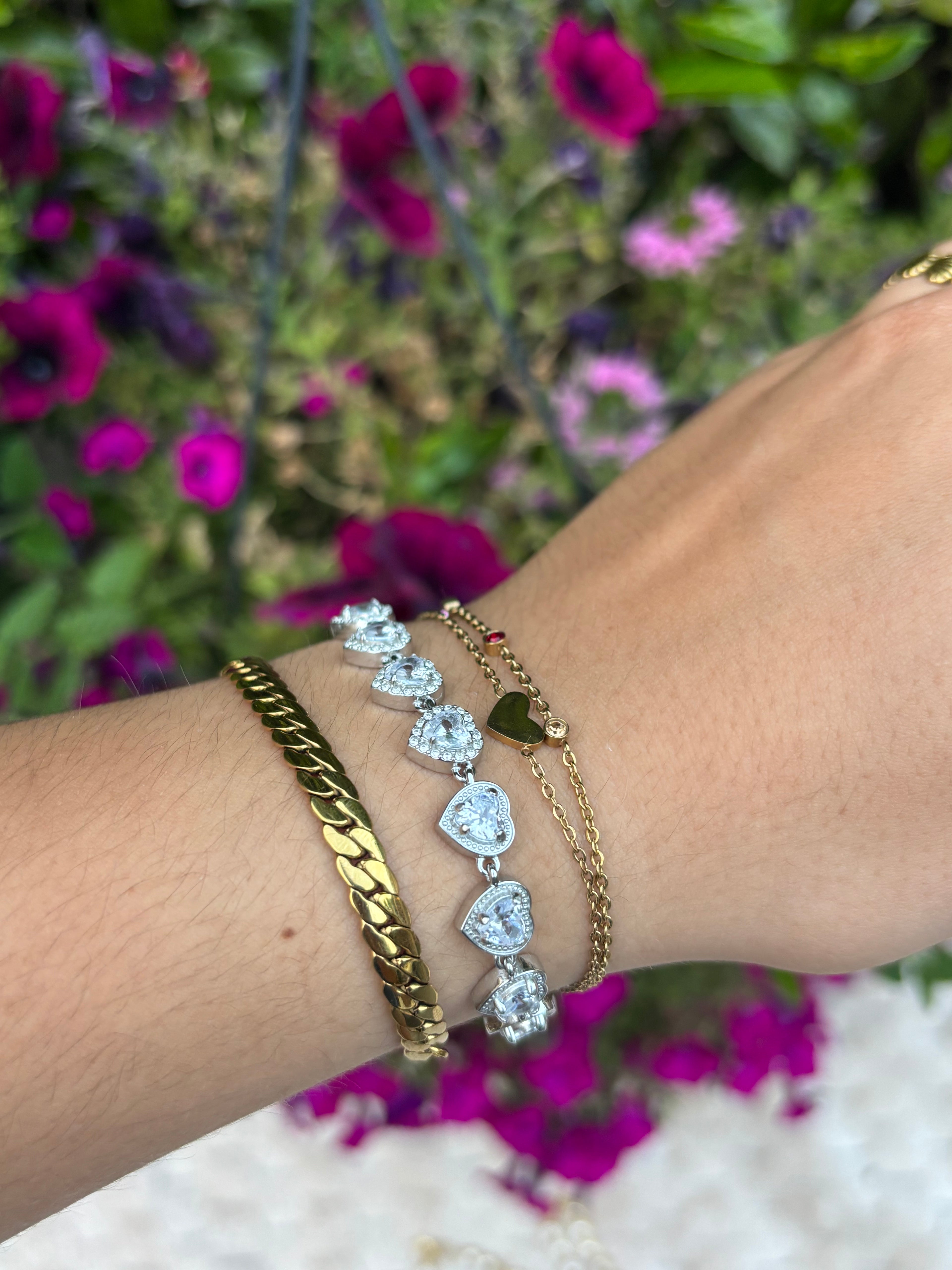 HEART DIAMAND ARMBAND