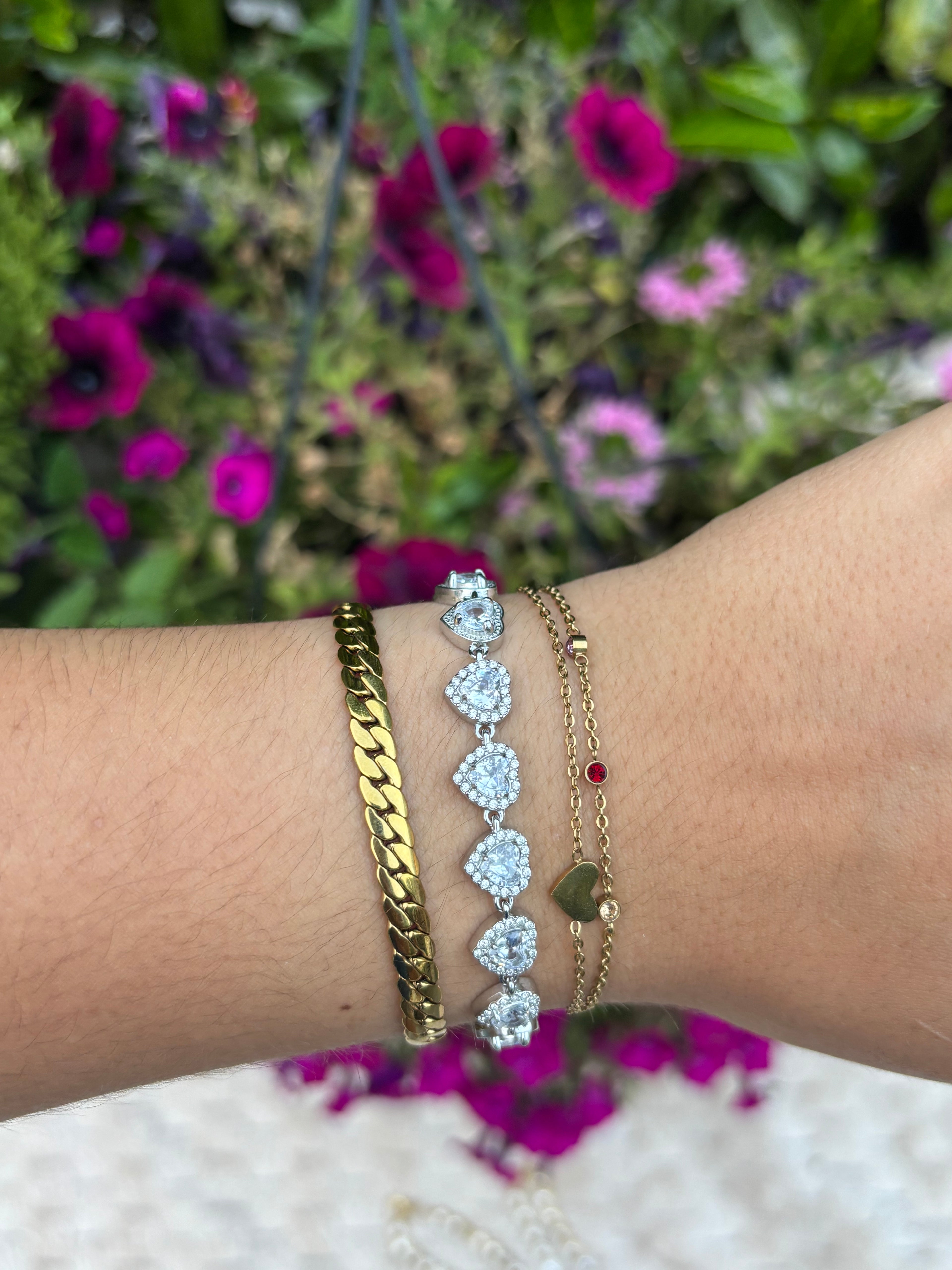 HEART DIAMAND ARMBAND