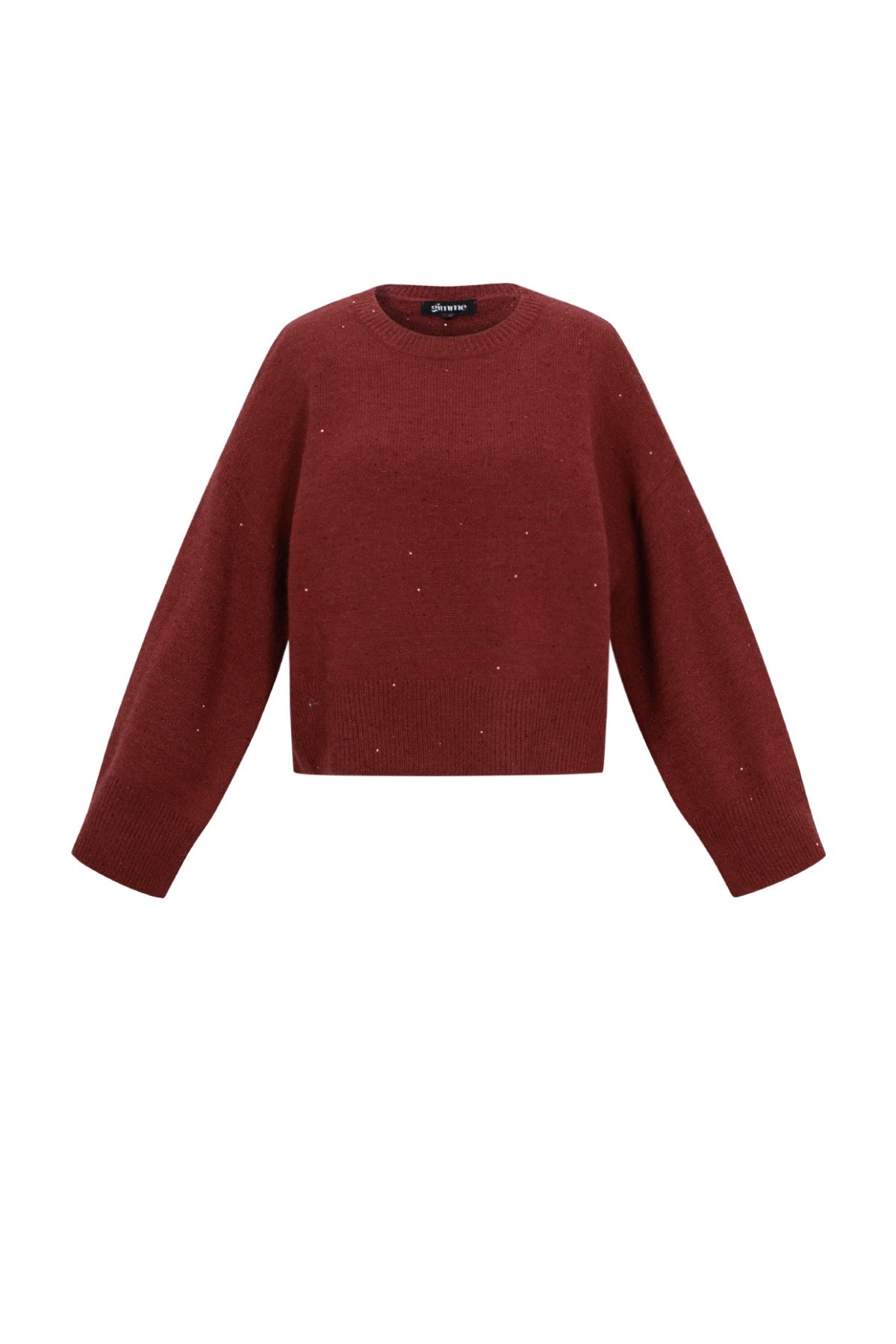 Sparkling knit sweater
