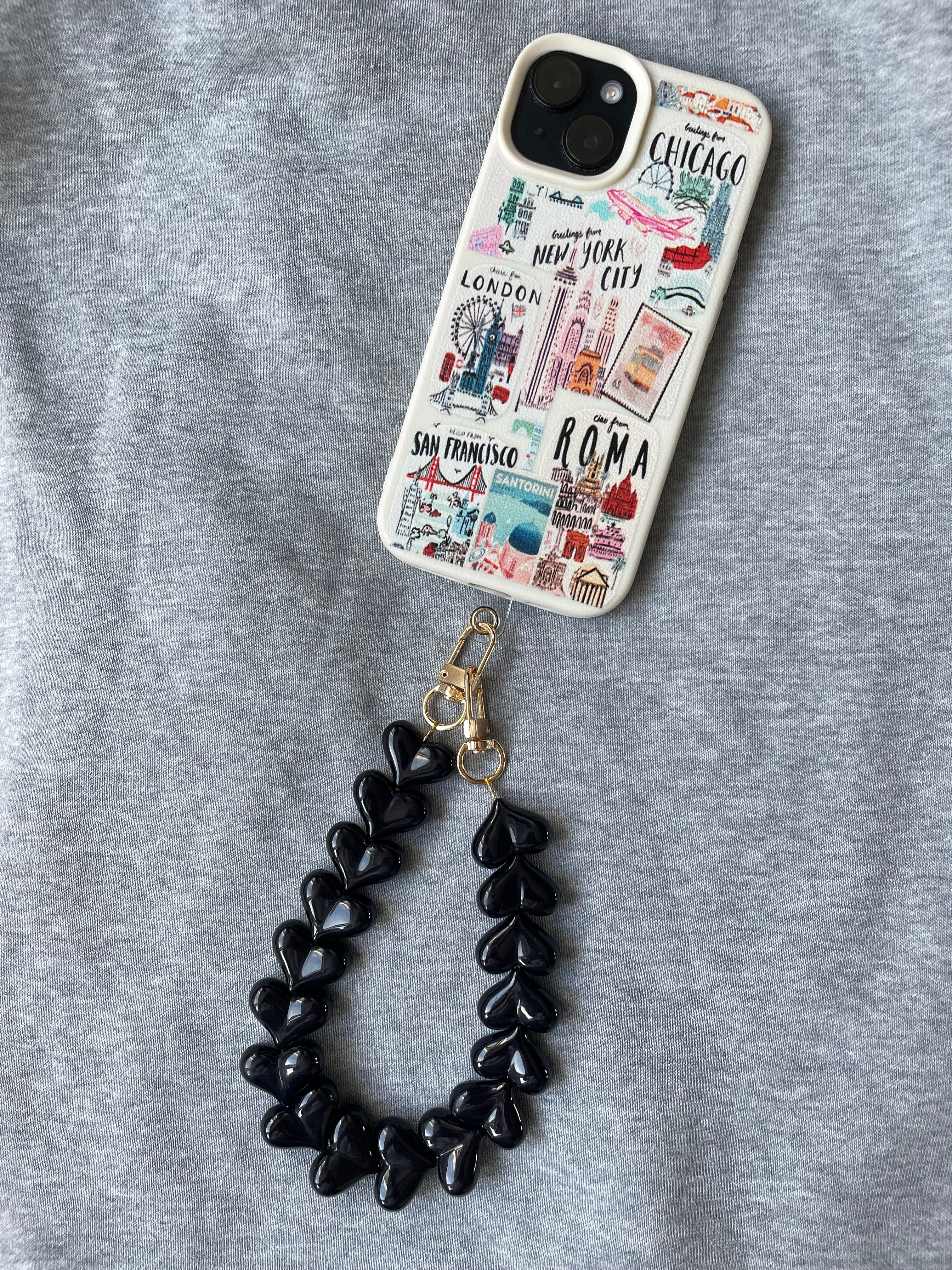 PHONE CORD HEARTS