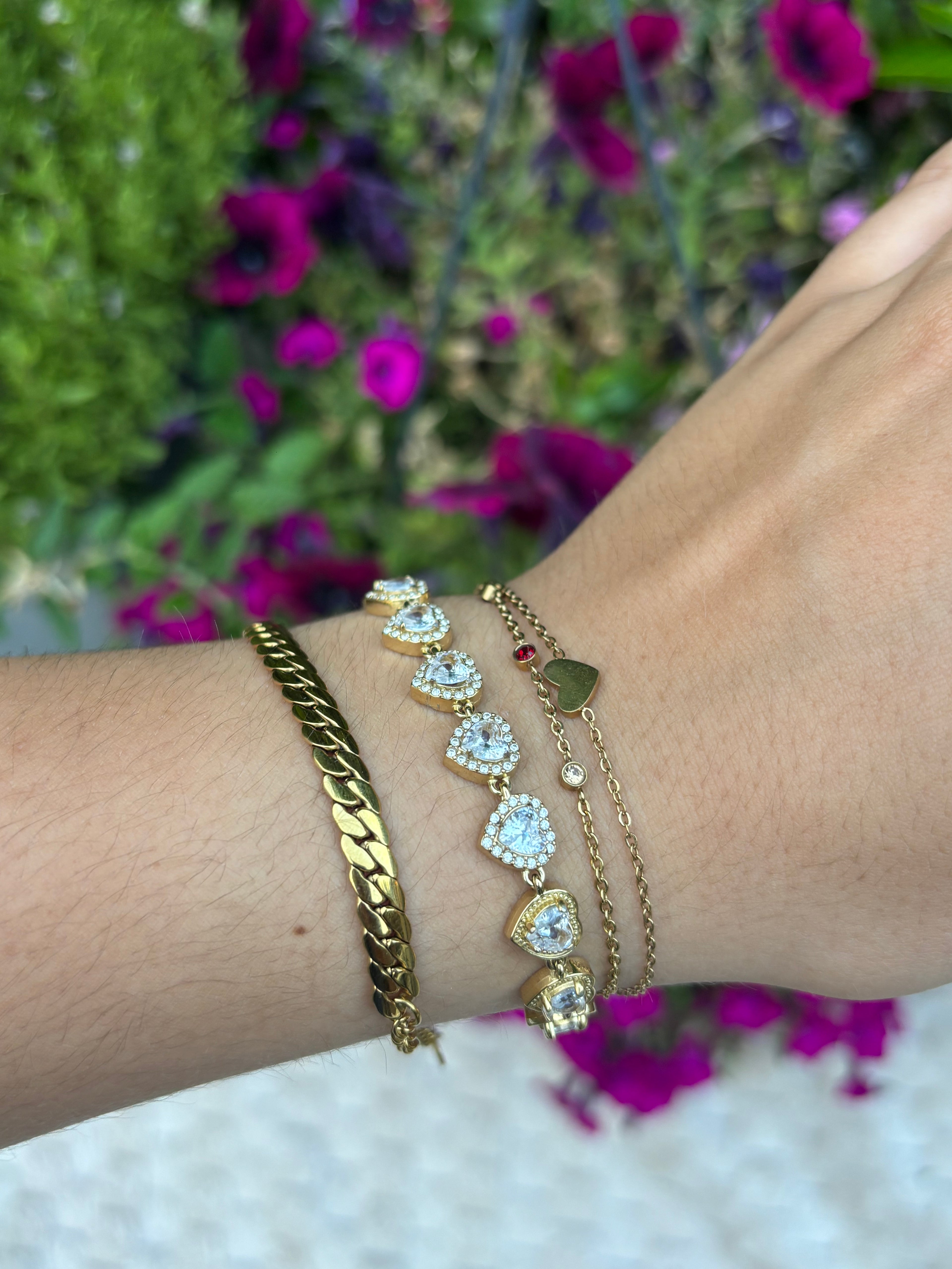 HEART DIAMAND ARMBAND
