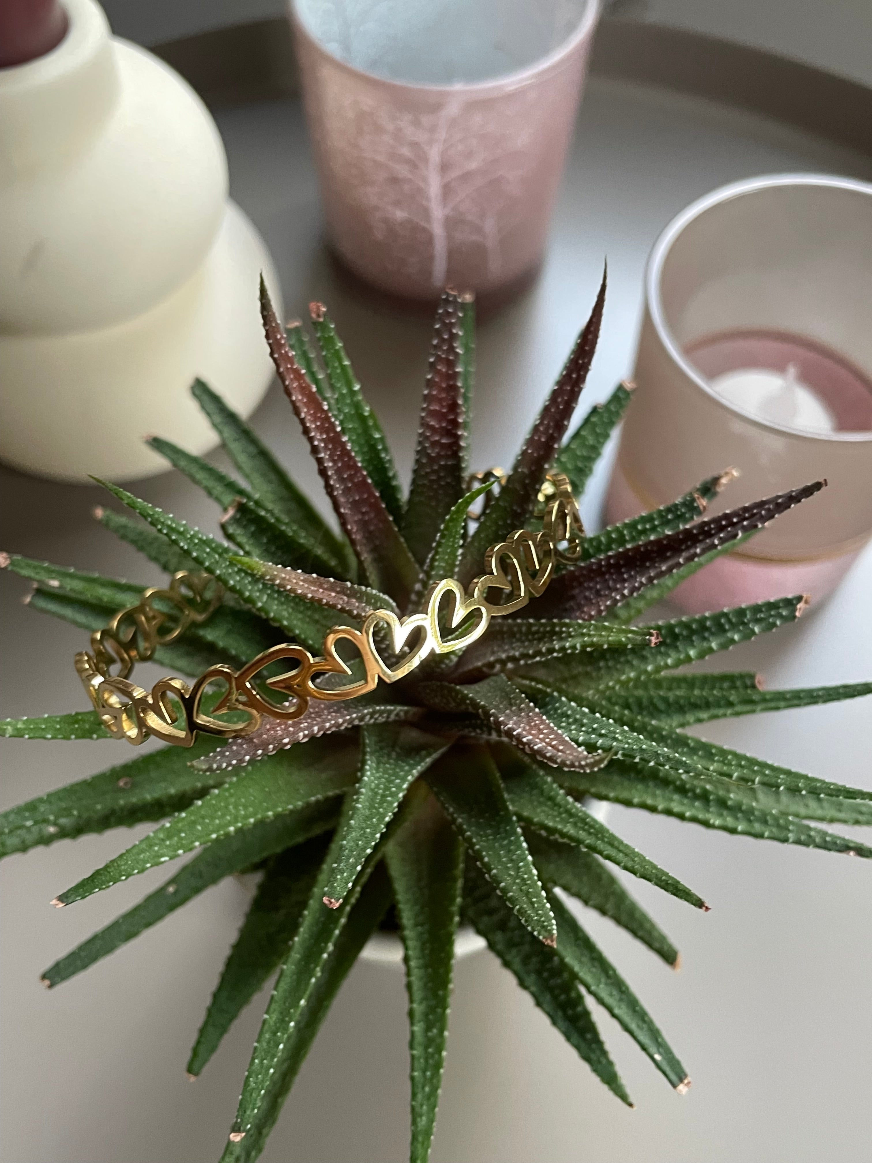 Open Heart Bangles
