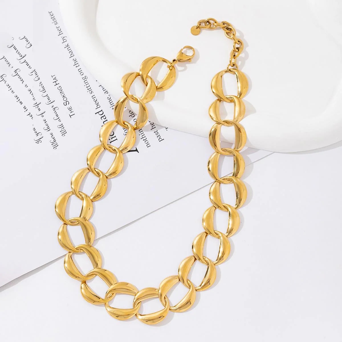 Statement Cuban ketting