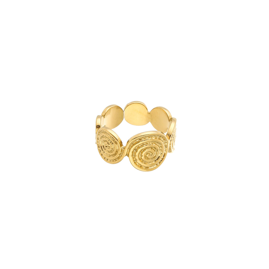 Swirl ring