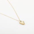 Heart pearl necklace