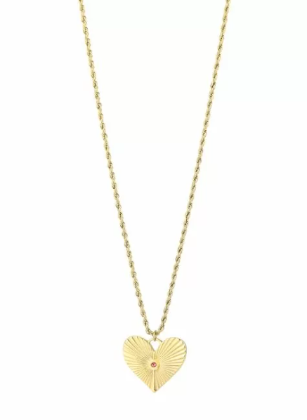 Long heart - necklace