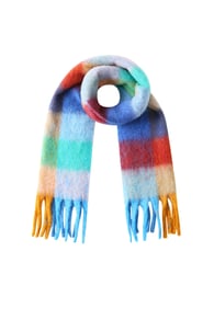 Whisper Wrap Scarf - Blue